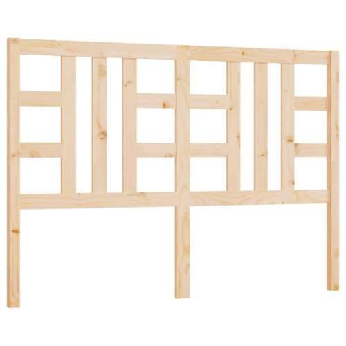 Uzglavlje za krevet 126 x 4 x 100 cm od masivne borovine - Prirodna 126 x 100 cm 1 Cijena