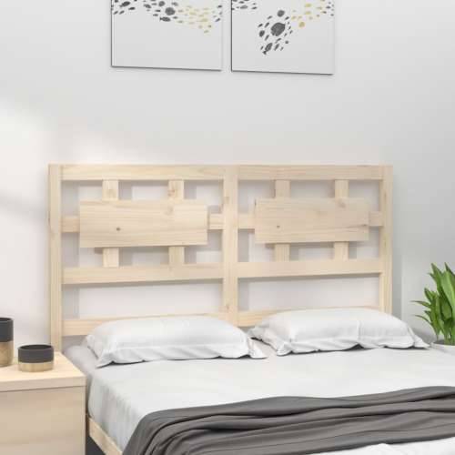 Uzglavlje za krevet 140,5 x 4 x 100 cm od masivne borovine Cijena