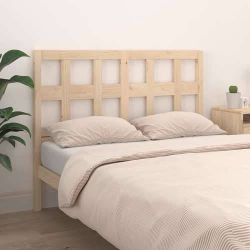 Uzglavlje za krevet 125,5 x 4 x 100 cm od masivne borovine Cijena