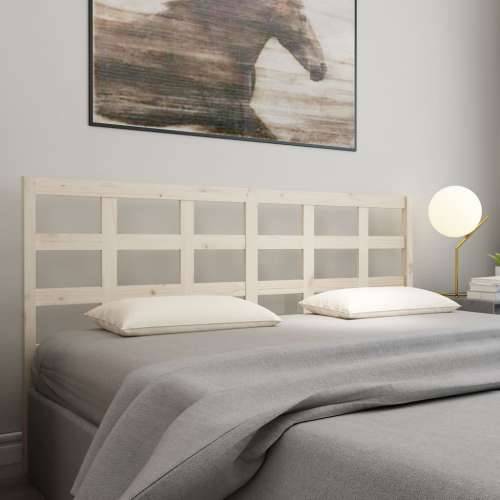 Uzglavlje za krevet 185,5 x 4 x 100 cm od masivne borovine Cijena