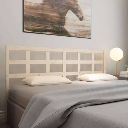 Uzglavlje za krevet 205,5 x 4 x 100 cm od masivne borovine Cijena