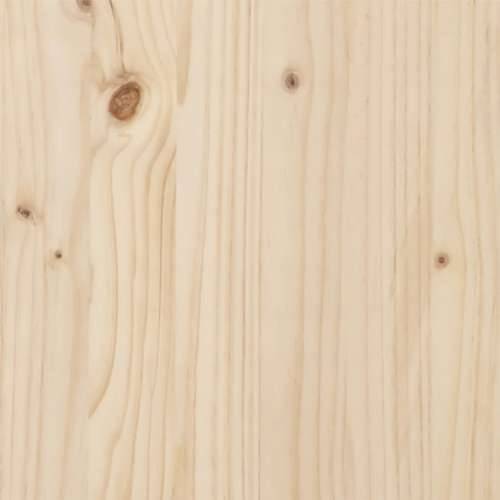 Okvir za krevet od masivnog drva 90 x 200 cm Prirodna 90 x 200 cm Cijena