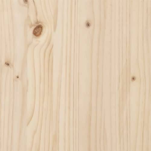 Okvir za krevet od masivnog drva 90 x 190 cm jednokrevetni Prirodna 90 x 190 cm Cijena