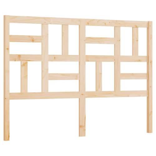 Uzglavlje za krevet 146 x 4 x 104 cm od masivne borovine - Prirodna 146 x 104 cm 1 Cijena