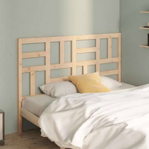 Uzglavlje za krevet 146 x 4 x 104 cm od masivne borovine - Prirodna 146 x 104 cm 1 Cijena