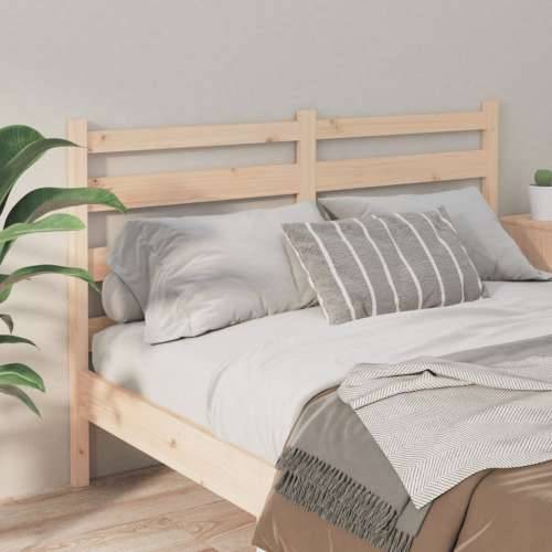 Uzglavlje za krevet 141 x 4 x 100 cm od masivne borovine Cijena
