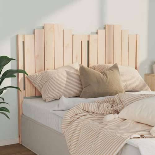 Uzglavlje za krevet 141 x 4 x 110 cm od masivne borovine - Prirodna 141 x 110 cm 1 Cijena