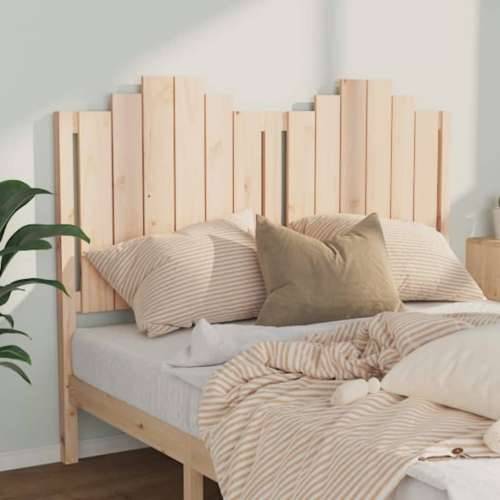 Uzglavlje za krevet 141 x 4 x 110 cm od masivne borovine - Prirodna 141 x 110 cm 1 Cijena