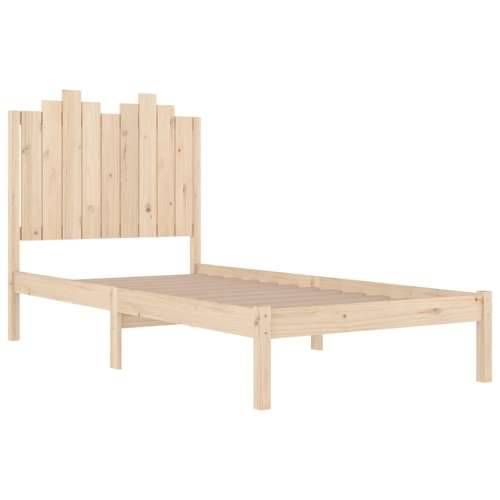 Okvir za krevet od borovine 75 x 190 cm mali jednokrevetni - Prirodna 75 x 190 cm Cijena