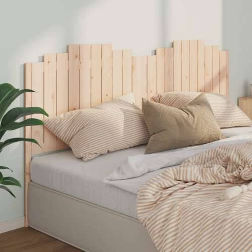 Uzglavlje za krevet 206 x 4 x 110 cm od masivne borovine - Prirodna 206 x 110 cm 1 Cijena