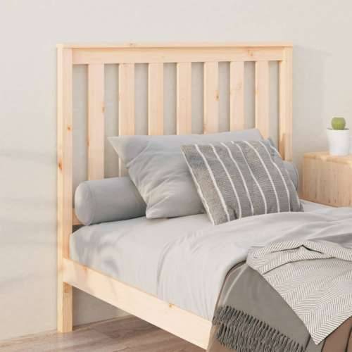 Uzglavlje za krevet 106 x 6 x 101 cm od masivne borovine - Prirodna 106 x 101 cm 1 Cijena
