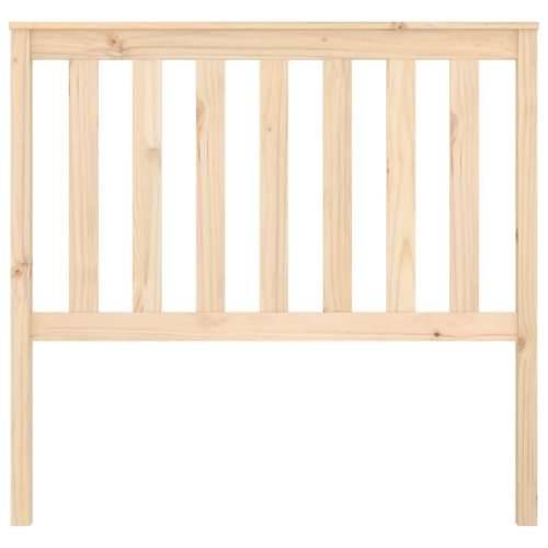 Uzglavlje za krevet 106 x 6 x 101 cm od masivne borovine - Prirodna 106 x 101 cm 1 Cijena