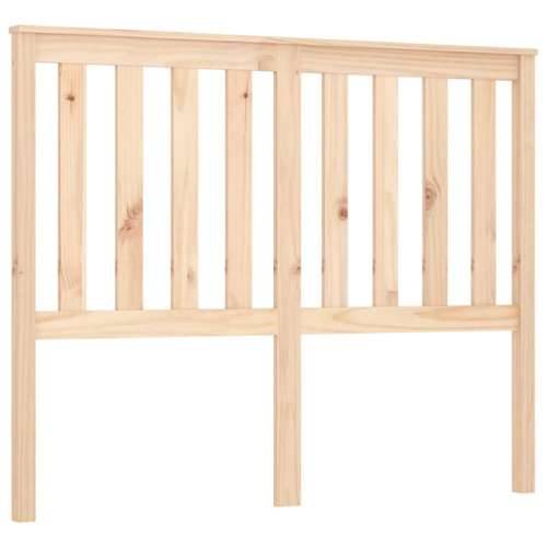Uzglavlje za krevet 141 x 6 x 101 cm od masivne borovine - Prirodna 141 x 101 cm 1 Cijena
