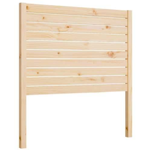 Uzglavlje za krevet 106 x 4 x 100 cm od masivne borovine - Prirodna 106 x 100 cm 1 Cijena