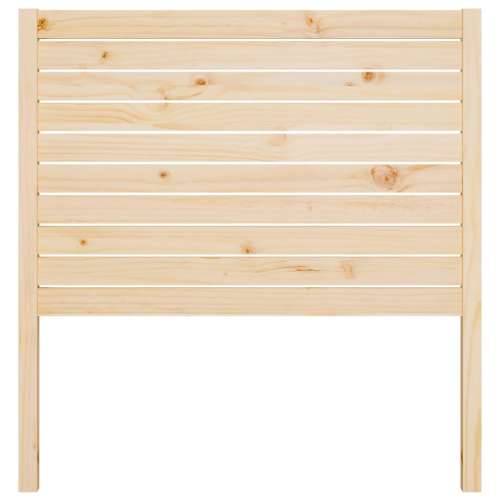 Uzglavlje za krevet 106 x 4 x 100 cm od masivne borovine - Prirodna 106 x 100 cm 1 Cijena