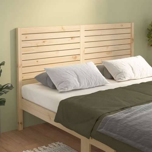 Uzglavlje za krevet 166 x 4 x 100 cm od masivne borovine - Prirodna 166 x 100 cm 1 Cijena