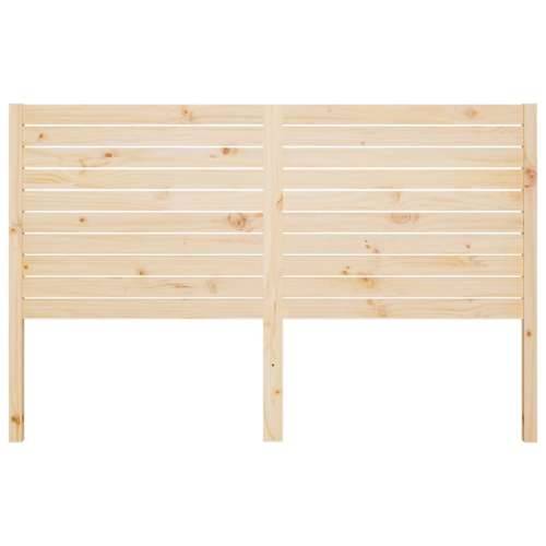 Uzglavlje za krevet 166 x 4 x 100 cm od masivne borovine - Prirodna 166 x 100 cm 1 Cijena