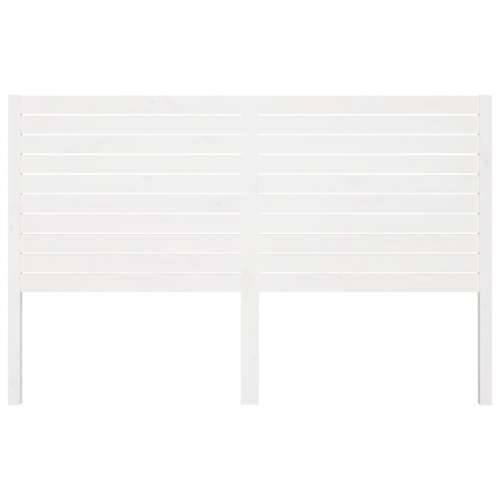 Uzglavlje za krevet bijelo 186 x 4 x 100 cm od masivne borovine - Bijela 186 x 100 cm 1 Cijena