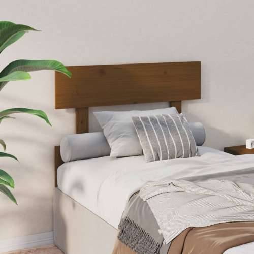 Uzglavlje za krevet boja meda 78,5 x 3 x 81 cm masivna borovina Cijena