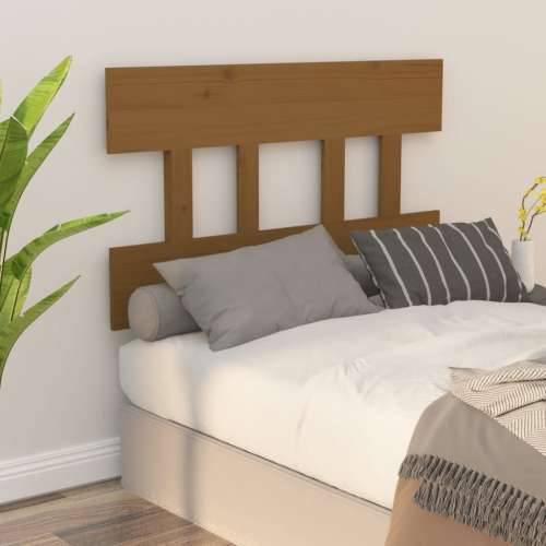 Uzglavlje za krevet boja meda 93,5 x 3 x 81 cm masivna borovina - boja meda 93.5 x 81 cm 1 Cijena