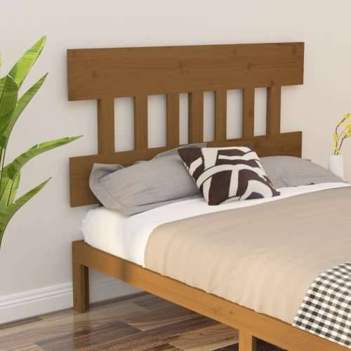 Uzglavlje za krevet boja meda 138,5x3x81 cm masivna borovina - boja meda 138.5 x 81 cm 1 Cijena