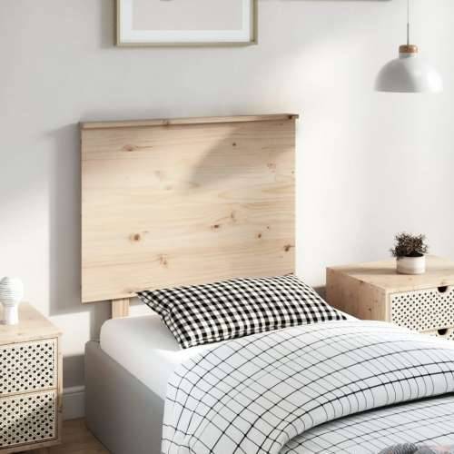 Uzglavlje za krevet 79 x 6 x 82,5 cm od masivne borovine - Prirodna 79 x 82.5 cm 1 Cijena