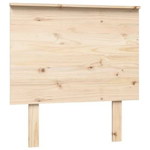 Uzglavlje za krevet 79 x 6 x 82,5 cm od masivne borovine - Prirodna 79 x 82.5 cm 1 Cijena