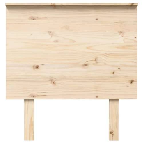 Uzglavlje za krevet 79 x 6 x 82,5 cm od masivne borovine - Prirodna 79 x 82.5 cm 1 Cijena