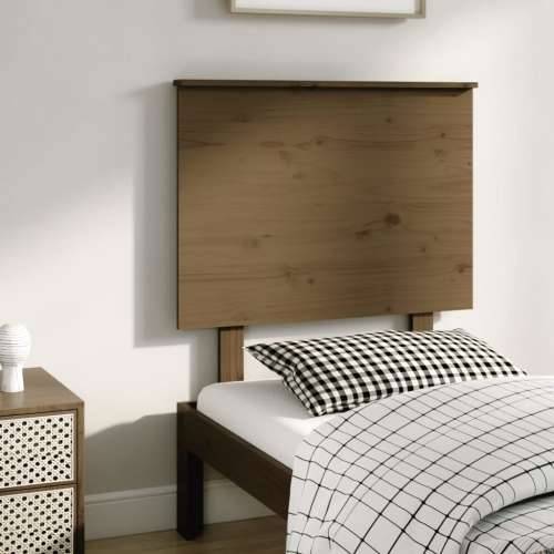 Uzglavlje za krevet boja meda 79x6x82,5 cm od masivne borovine - boja meda 79 x 82.5 cm 1 Cijena