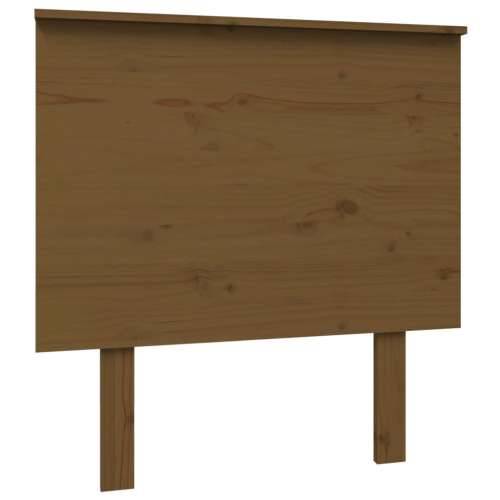Uzglavlje za krevet boja meda 79x6x82,5 cm od masivne borovine - boja meda 79 x 82.5 cm 1 Cijena