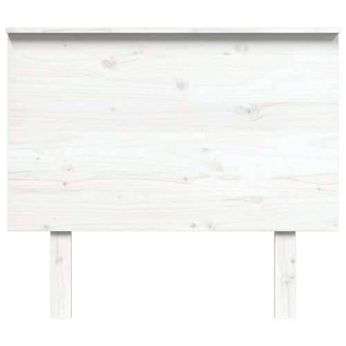 Uzglavlje za krevet bijelo 94 x 6 x 82,5 cm od masivne borovine - Bijela 94 x 82.5 cm 1 Cijena
