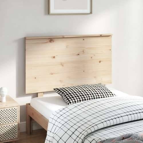 Uzglavlje za krevet 104 x 6 x 82,5 cm od masivne borovine - Prirodna 104 x 82.5 cm 1 Cijena