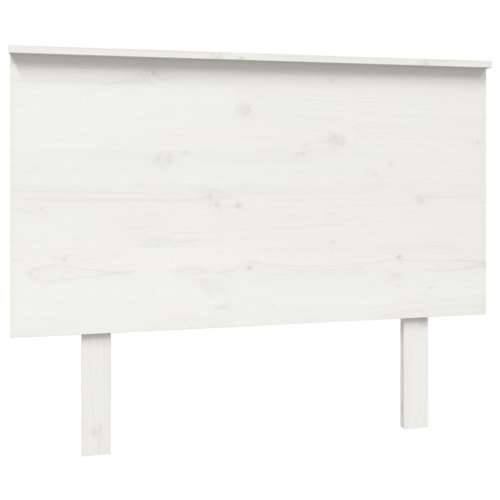 Uzglavlje za krevet bijelo 104x6x82,5 cm od masivne borovine - Bijela 104 x 82.5 cm 1 Cijena