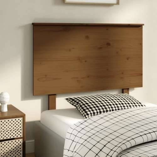 Uzglavlje za krevet boja meda 104x6x82,5 cm masivna borovina - boja meda 104 x 82.5 cm 1 Cijena