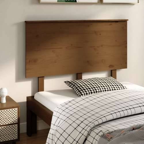 Uzglavlje za krevet boja meda 124x6x82,5 cm masivna borovina - boja meda 124 x 82.5 cm 1 Cijena