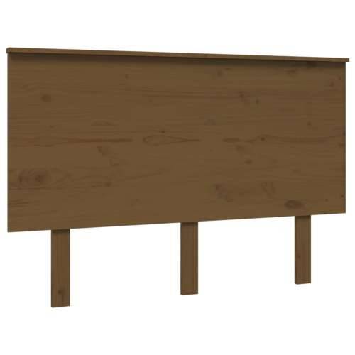 Uzglavlje za krevet boja meda 124x6x82,5 cm masivna borovina - boja meda 124 x 82.5 cm 1 Cijena
