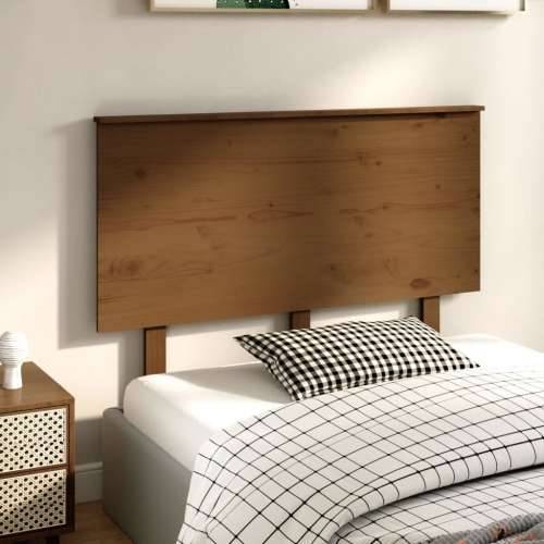 Uzglavlje za krevet boja meda 124x6x82,5 cm masivna borovina - boja meda 124 x 82.5 cm 1 Cijena