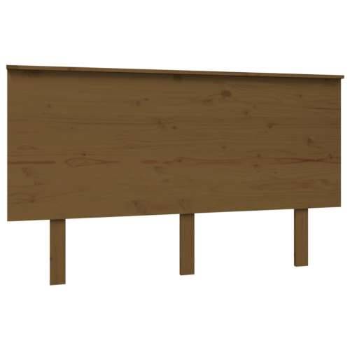 Uzglavlje za krevet boja meda 139x6x82,5 cm od masivne borovine - boja meda 139 x 82.5 cm 1 Cijena