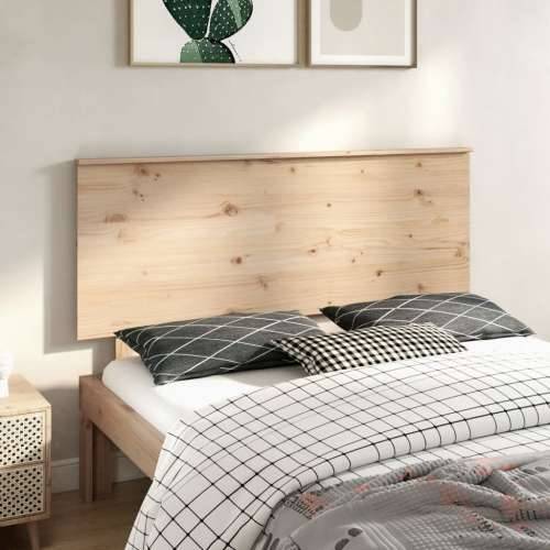 Uzglavlje za krevet 154 x 6 x 82,5 cm od masivne borovine Prirodna 154 x 82.5 cm 1 Cijena