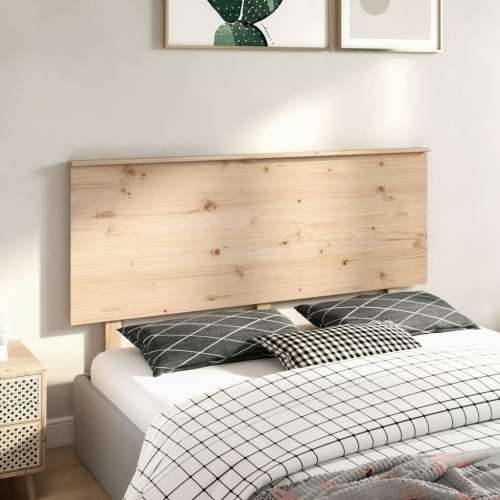 Uzglavlje za krevet 154 x 6 x 82,5 cm od masivne borovine Prirodna 154 x 82.5 cm 1 Cijena