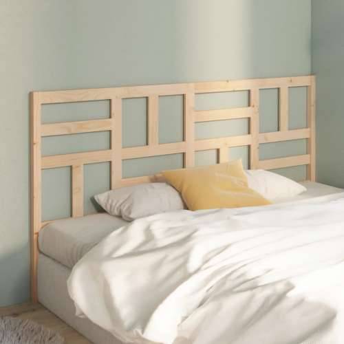Uzglavlje za krevet 206 x 4 x 104 cm od masivne borovine - Prirodna 206 x 104 cm 1 Cijena