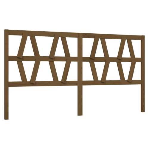 Uzglavlje za krevet boja meda 206 x 4 x 100 cm masivna borovina - boja meda 206 x 100 cm 1 Cijena