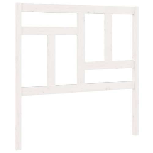Uzglavlje za krevet bijelo 95,5x4x100 cm od masivne borovine - Bijela 95.5 x 100 cm 1 Cijena