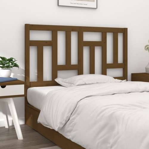 Uzglavlje za krevet boja meda 125,5x4x100 cm masivna borovina - boja meda 125.5 x 100 cm 1 Cijena