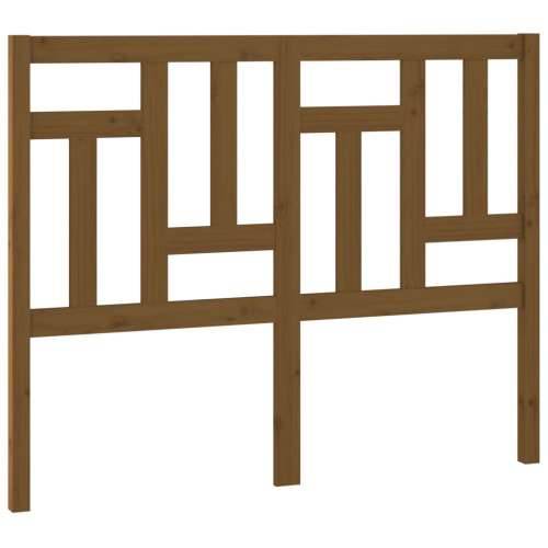 Uzglavlje za krevet boja meda 125,5x4x100 cm masivna borovina - boja meda 125.5 x 100 cm 1 Cijena