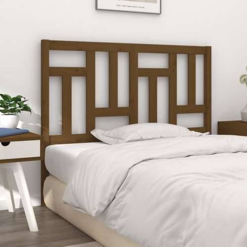 Uzglavlje za krevet boja meda 125,5x4x100 cm masivna borovina - boja meda 125.5 x 100 cm 1 Cijena