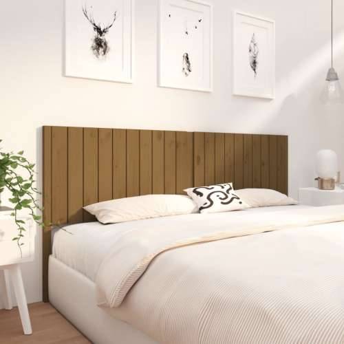Uzglavlje za krevet boja meda 205,5x4x100 cm masivna borovina Cijena