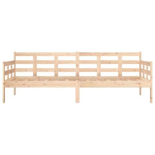 Dnevni ležaj od masivne borovine 80 x 200 cm - Prirodna 80 x 200 cm Cijena