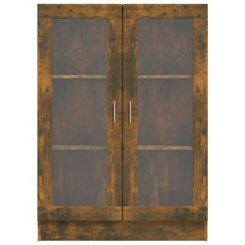 Vitrina boja dimljenog hrasta 82,5x30,5x115cm konstruirano drvo - Dimljeni hrast 1 115 cm Cijena