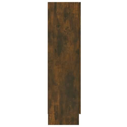 Vitrina boja dimljenog hrasta 82,5x30,5x115cm konstruirano drvo - Dimljeni hrast 1 115 cm Cijena